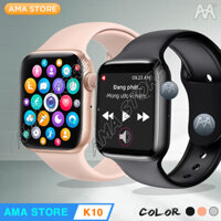 Đồng hồ Thông Minh gắn SIM độc lập Kết nối Bluetooth AMA Watch K10 dành cho Nam nữ, Trẻ em, Học sinh, Người lớn Hàng nhập khẩu - Hồng Pink