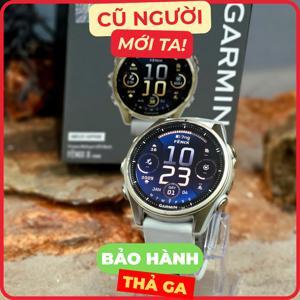 Đồng hồ thông minh Garmin Fenix 8 43mm viền thép