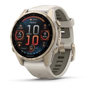 Đồng hồ thông minh Garmin Fenix 8 Sapphire 43mm viền Titanium