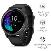 Đồng hồ thông minh Garmin Venu 43.2mm Đen
