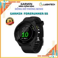 Đồng hồ thông minh Garmin Forerunner 55, GPS, KORSEA - Hàng chính hãng - Đen Black - 010-02562-50
