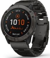 Đồng hồ thông minh Garmin Fenix 6X Titanium Carbon Gray - Titanium Band