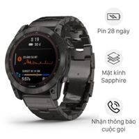 Đồng hồ thông minh Garmin Fenix 7X Titanium 51mm