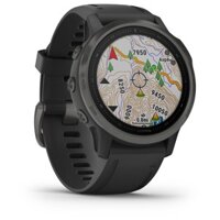 Đồng hồ thông minh Garmin Fenix 6S -  Sapphire, Carbon Gray DLC with Black Band