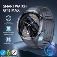 Đồng hồ thông minh GT5 Max mới Đồng hồ nam 5 Max AMOLED Màn hình HD Cuộc gọi Bluetooth GPS Theo dõi nhịp tim NFC Đồng hồ thông minh