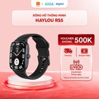 Đồng hồ thông minh Haylou RS5 - 150 chế độ thể thao - Màn hình Amoled 2.01 inch - Cuộc gọi bluetooth