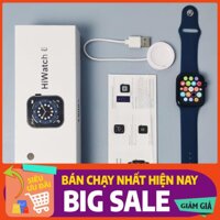 Đồng Hồ Thông Minh HiWatch Seri 6, Kết Nối Bluetooth Với Điện Thoại, Màn Hình Tràn Viền, Nghe Gọi, Thay Được Hình Nền