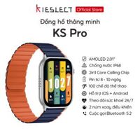 Đồng hồ thông minh Kieslect KS Pro  2.01 inch  Super AMOLED  300mAh  Nghe gọi trực tiếp - Hàng Chính Hãng - Viền Bạc