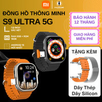 Đồng Hồ Thông Minh Lắp Sim S9 ULTRA 5G, Nghe Gọi Nhắn Tin, Theo Dõi Sức Khỏe, Bảo Hành 12 Tháng