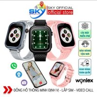 Đồng Hồ Thông Minh Lắp Sim Định Vị SKYONE WONLEX KT15pro Bộ nhớ 1+8GB Nhắn Tin SMS DUNG LƯỢNG LƯU TRỮ LỚN