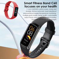Đồng hồ thông minh Livelylife C60 Vòng đeo tay thông minh chống nước Calo Báo động Đồng hồ đa chức năng Giám sát đồng hồ