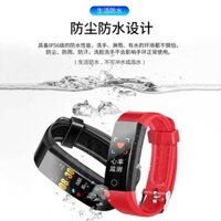 Đồng hồ thông minh màn hình màu, đo nhịp tim, huyết áp, thể thao, đồng hồ đếm bước, tin nhắn, cuộc gọi, nhắc nhở SMS, đồng hồ báo thức đếm bước khi ngủ