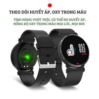 Đồng Hồ Thông Minh Mặt Tròn E28 - Màn Hình HD Cảm Ứng Kết Nối Bluetooh - Theo Dõi Sức Khỏe