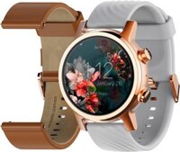 Đồng hồ thông minh Moto 360 thế hệ thứ 3 năm 2020, được trang bị hệ điều hành Wear OS bởi Google, màn hình cảm ứng tiện lợi. Thiết kế bằng thép không gỉ sang trọng, phụ kiện dây da và dây đeo thể thao chịu lực cao. Mẫu vàng sâm panh.