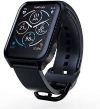 Đồng hồ thông minh Motorola Moto Watch 70: Theo dõi sức khỏe và tập luyện hàng ngày, tích hợp các tính năng nâng cao sức khỏe, pin sử dụng lên đến 10 ngày, hỗ trợ Android và iOS, màu đen bóng.