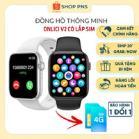 Đồng Hồ Thông Minh Onlici V2 Hỗ Trợ Lắp Sim Độc Lập 2023, Kết Nối Bluetooth 5.0
