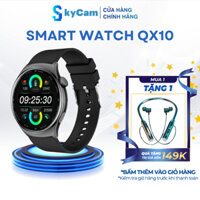 Đồng hồ thông minh QX10 Smartwatch đa tính năng pin khỏe kiểu dáng đẹp mắt GAGAY