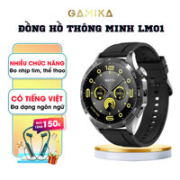 Đồng hồ thông minh QX10 Smartwatch đa tính năng pin khỏe kiểu dáng đẹp mắt GAGAY