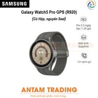 Đồng hồ thông minh Samsung Galaxy Watch 5 Pro Bluetooth 45mm R920 - Hàng Chính Hãng - Xám titan