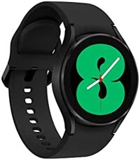 Đồng hồ thông minh SAMSUNG Galaxy Watch 4 40mm kèm bộ theo dõi sức khỏe, thể dục và giấc ngủ vài tính năng GPS, Bluetooth - Phiên bản Hoa Kỳ SM-R860NZKAXAA Màu đen