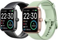 Đồng hồ thông minh SKG: Theo dõi sức khỏe, chống nước khi bơi 5ATM, đồng hồ Bluetooth màn hình cảm ứng 1.7”, hỗ trợ Android-iPhone iOS, V7