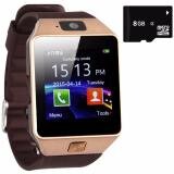 Đồng hồ thông minh Smart Watch UWATCH DZ09 + 1 thẻ nhớ Micro SD 8GB