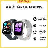 Đồng hồ thông minh T800 ProMax Nghe gọi Chơi game Nhận thông báo Theo dõi sức khỏe Chống nước