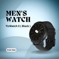 Đồng hồ thông minh TicWatch E ( Black ) NewSeal | NewBrand