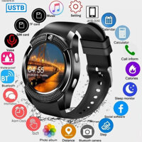 Đồng hồ thông minh Toxicla18 Vitog V8 Thẻ SIM TF tương thích Bluetooth có màn hình chống nước / SMARTWATCH V8 màu