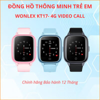 Đồng Hồ Thông Minh Trẻ Em Nam Nữ Định Vị Chống Nước Lắp SIM Nghe Gọi Giá Rẻ Wonlex KT17