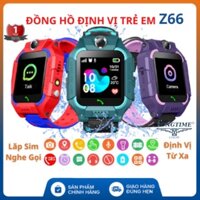 Đồng hồ thông minh trẻ em Z66 định vị cảm ứng chống nước nghe gọi 2 chiều có Tiếng Việt , lắp sim camera chụp ảnh giá rẻ
