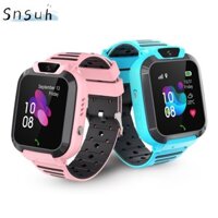 Đồng hồ thông minh trẻ em SNSUH, Đồng hồ điện thoại máy đếm bước màn hình cảm ứng HD, Đồng hồ báo thức Đèn pin định vị chính xác Camera Video