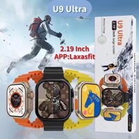 Đồng hồ thông minh U9 MAX Siêu chống nước IP67 2.19 Màn hình HD 49mm Cuộc gọi BT Đồng hồ thông minh có nhịp tim, máy tính và trò chơi