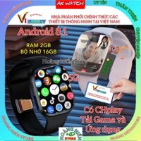 Đồng hồ thông minh ViSmart 5G ( CD wacth S9 ), wifi, Tải Game và ứng dụng ( ZaLo, Facebook, Youtube, Tik Tok, Messenger)