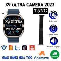 Đồng Hồ Thông Minh X9 Ultra Camera 360 Độ Lắp Sim 5G Nghe Gọi 2 Chiều, Tặng Kèm Dây Đeo, Dễ Sử Dụng. Bảo Hành 12 Tháng