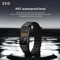 Đồng hồ thông minh ZGO IP68 Chống nước Huyết áp Oxy trong máu Theo dõi nhịp tim Gọi Bluetooth Đồng hồ nam/nữ 693