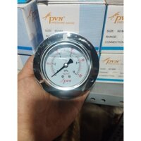 Đồng hồ thuỷ lực PVN áp 100kg-600kg chân ren sau