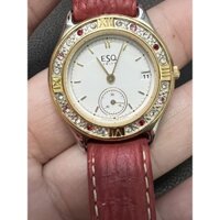 đồng hồ Thụy sĩ nữ hiệu esq quartz( tặng dây)