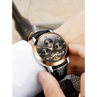 Đồng hồ Thụy Sĩ Vacheron Constantin, mẫu mới, đồng hồ nam trong nước, đồng hồ cơ tự động hoàn toàn, chống nước.
