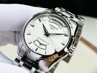 Đồng Hồ Thụy Sỹ chính hãng Tissot Couturier DayDate White - T035.407.11.031.01