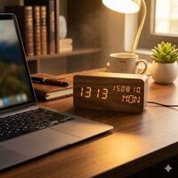 Đồng hồ tích hợp lịch thông minh Digital Led Clock - DW02