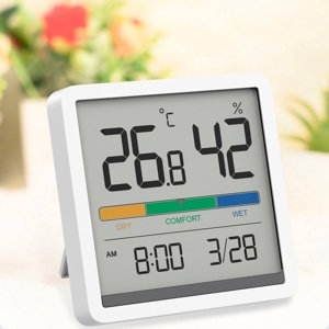 Đồng hồ tích hợp nhiệt ẩm kế miiiw NK5253