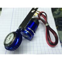 Đồng hồ tích hợp xạc điện thoại cho xe máy