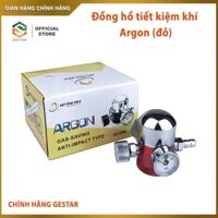 Đồng hồ tiết kiệm khí  Argon (đỏ)  | Thương hiệu GESTAR (bộ tiết kiệm khí ,hàn tig ).