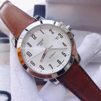 Đồng Hồ Tissot Chính Hãng Nam T098.407.16.032.00 T0984071603200 Gentleman Silver Dial Automatic Men’s Leather Watch