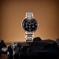 Đồng hồ Titan Ceramic Fusion Anthracite Dial Multi Stainless Steel Strap dành cho nam