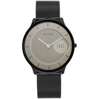ĐỒNG HỒ TITAN – EDGE BASELINE – QUARTZ – SIÊU MỎNG – DÂY LƯỚI – 1843NM01