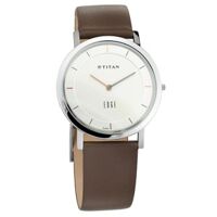 ĐỒNG HỒ TITAN EDGE NAM 1595SL03- QUARTZ – SIÊU MỎNG – DÂY DA – 37.3MM