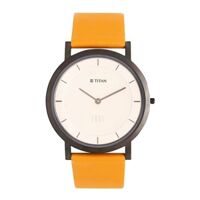 ĐỒNG HỒ TITAN EDGE NAM 1595QL01- QUARTZ – SIÊU MỎNG – DÂY DA – 37.3MM