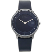 ĐỒNG HỒ TITAN – EDGE – QUARTZ – SIÊU MỎNG – DÂY DA – 1843QL01